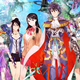 Pop star Kiria, vocaloid Tiki, manager Maiko, aspiring idols Tsubasa and Itsuki, actress Eleonora, and rising star Touma. (Character art: Nintendo)